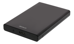 Deltaco MAP-K2568 - drevkabinett - SATA 6Gb/s - USB 3.1 (Gen 1)