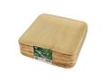 PAPSTAR Tallerken PURE palme 25,5x25,5cm (25)