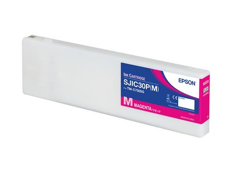 EPSON SJIC30P(M) INK CARTRIDGE MGNTA COLORWORKS C7500G SUPL (C33S020641)