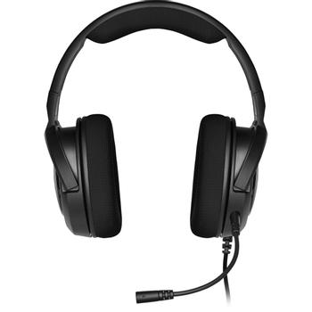 Corsair Gaming HS35 - Hodesett - full størrelse - kablet - 3,5 mm jakk - karbon (CA-9011195-EU)