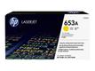 HP Original HP 653A LaserJet-tonerpatron, gul