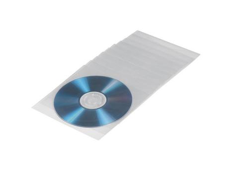 HAMA CD/ DVD-lomme HAMA transparent 100/PK (33810)