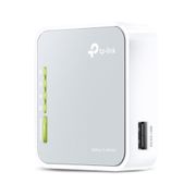 TP-LINK Mobile 150MBit 3G-WLAN-N-Router, compatible with UMTS/HSPA/EVDO-USB-Modems, 3G/WAN-Failover, 2,4GHz, 802.11b/g/n