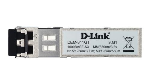 D-LINK DEM-311GT 1 PORT MINI GBIC SX MULTI-MODE FIBER TRANSCEIVE IN (DEM-311GT)