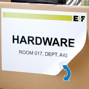 HERMA Etiketten A4 weiß 199, 6x143, 5 mm ablösb. Papier 50 St. (10020)