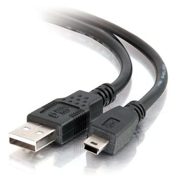 C2G Cbl/1m USB 2.0 A/MINI-B Black (81580)