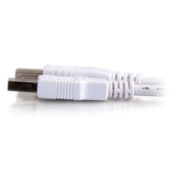C2G - LEGRAND Cbl/3m USB 2.0 A/B wht (81562)