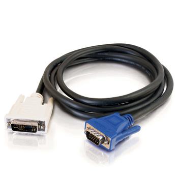 C2G VGA-kabel - DVI-A (hane) till HD-15 (VGA) (hane) - 1 m (81205)