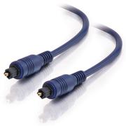 C2G Velocity - Digial audiokabel (optisk) - TOSLINK hane till TOSLINK hane - 2 m - fiberoptisk