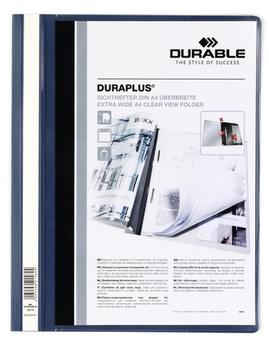 DURABLE Angebotshefter Duraplus Sichttasche dklblau 25erPck (257907)