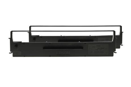 Epson Dualpack - 2 - svart - skriverbånd (C13S015647)