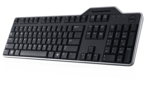 DELL l KB813 Smartcard - Keyboard - USB - QWERTY - UK/Irish - black (KB813-BK-UK)