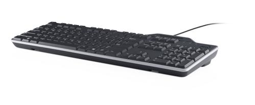 DELL l KB813 Smartcard - Keyboard - USB - QWERTY - UK/Irish - black (KB813-BK-UK)