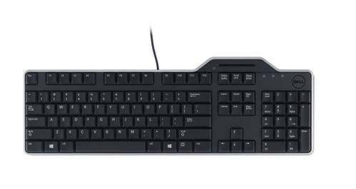 DELL l KB813 Smartcard - Keyboard - USB - QWERTY - UK/Irish - black (KB813-BK-UK)