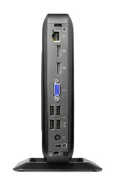 HP Flexible t520 - Tynn klient - tower - 1 x GX-212JC 1.2 GHz - RAM 4 GB - SSD 16 GB - GigE - Win Embedded 8 Standard x64 - monitor: ingen (G9F12AA#ABY)