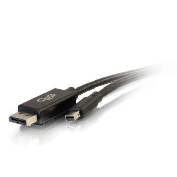 C2G G 1m Mini DisplayPort to DisplayPort Adapter Cable 4K UHD - Black - DisplayPort cable - Mini DisplayPort (M) to DisplayPort (M) - 1 m - black (84300)