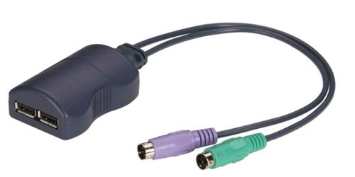 BLACK BOX USB KEYBOARD & MICE TO PS/2  (KVUSB-PS2)