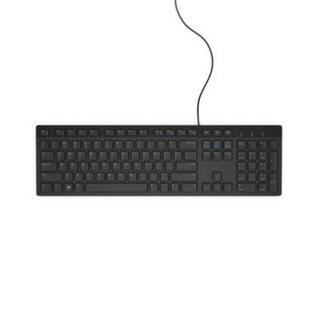 DELL Keyboard USB KB216 Multimedia black (580-ADHK)