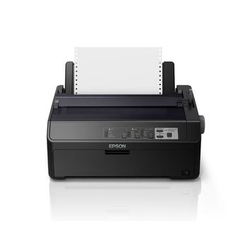 EPSON FX-890IIN Dot Matrix Printers Impact dot matrix 80 columns 18 Needles (2 x 9) Ethernet interface (100 Base-TX / 10 Base-T) Bidirectional parallel USB - compatible with USB 2.0 specification 250 (C11CF37403A0)