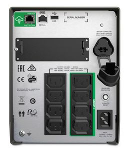 APC Smart-UPS Line Interactive 1000VA Tower 230V 8x IEC C13 outlets SmartConnect Port+SmartSlot AVR LCD (SMT1000IC)