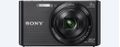 SONY Cyber-shot DSC-W830 - Digitalkamera - kompakt - 20.1 Mpix - 8 x optisk zoom - sort