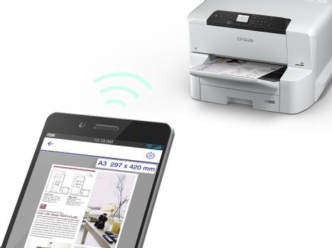 EPSON WorkForce Pro WF-C8190D3TWC Inkjet Printers Business Inkjet/ Business A3+ 4 Ink Cartridges KCYM Print Yes Direct print from USB 4 800 x 1 200 dpi 35 pages/min Monochrome (plain paper) 35 pages/min Colo (C11CG70401BP)