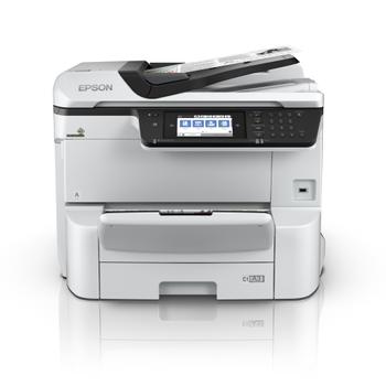 EPSON WorkForce Pro WF-C8690D3TWFC Inkjet Printers Business Inkjet/ Multi-fuction/ Business A3+ 4 Ink Cartridges KCYM Print Scan Copy Fax Yes Direct scan-to-print without PC Direct print from USB 4 800 x 1 20 (C11CG68401)