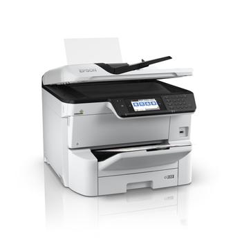 EPSON WorkForce Pro WF-C8690D3TWFC Inkjet Printers Business Inkjet/ Multi-fuction/ Business A3+ 4 Ink Cartridges KCYM Print Scan Copy Fax Yes Direct scan-to-print without PC Direct print from USB 4 800 x 1 20 (C11CG68401)