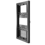 CHIEF MFG LW55UBP IMPACT ON-WALL KIOSK - 55_ PORTRAIT_ BLACK