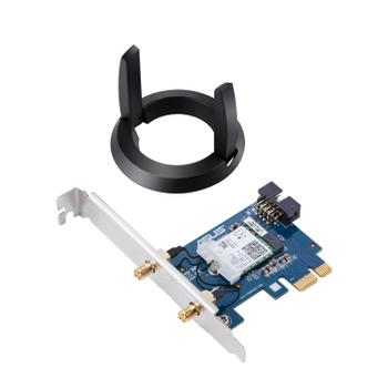 ASUS PCE-AC58BT PCI-E Wireless Adapter WLAN-AC Dual-Band MU-MIMO (90IG04S0-MM0R10)