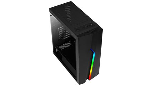 AEROCOOL Bolt - tower - ATX - Kabinett - Miditower - Svart (ACCM-PV15012.11)