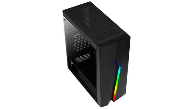 AEROCOOL Bolt - tower - ATX - Kabinett - Miditower - Svart (ACCM-PV15012.11)