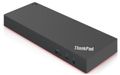 LENOVO ThinkPad Thunderbolt 3 Gen 2 Docking Station - 135W, IT Type L Plug, Black / Red