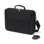DICOTA A Multi Wireless Mouse Kit - Notebook carrying case - 15.6" - black - with wireless optical mouse (D31686)
