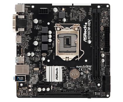 ASROCK H310CM-HDV Intel® H310 LGA  (90-MXB8J0-A0UAYZ)