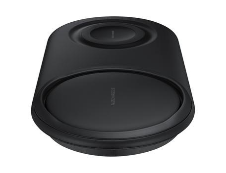 SAMSUNG Duo 2019 Trådlös laddare Svart, QI, Fast Charge, 25W laddare och kabel inkluderat SAMSUNG Duo 2019 Trådlös laddare Svart, QI, Fast Charge, 25W laddare och kabel inkluderat