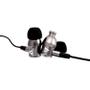 V7 STEREO EARBUDS ALUMINUM W/MIC 1.2M CABLE 3.5MM SILVER IN ACCS (HA111-3EB)