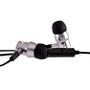 V7 STEREO EARBUDS ALUMINUM W/MIC 1.2M CABLE 3.5MM SILVER IN ACCS (HA111-3EB)