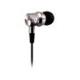 V7 STEREO EARBUDS ALUMINUM W/MIC 1.2M CABLE 3.5MM SILVER IN ACCS (HA111-3EB)