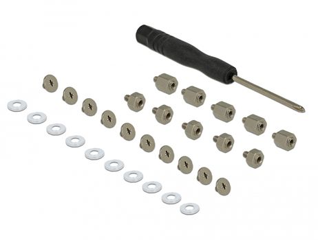 DELOCK Mounting Kit 31 pieces for M.2 SSD / Module (18288)