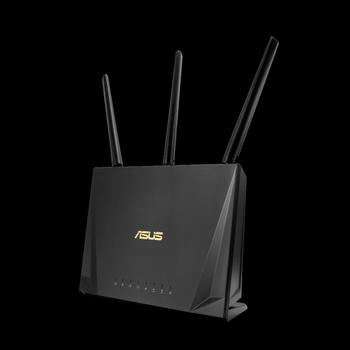 ASUS RT-AC85P, Dual-band (2,4 GHz / 5 GHz), Wi-Fi 5 (802.11ac),  2400 Mbit/s, 802.11a, Wi-Fi 5 (802.11ac), 802.11b,802.11g,Wi-Fi 4 (802.11n),  Gigabit Ethernet, 10, 100, 1000 Mbit/s (90IG04X0-MM3G00)