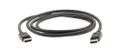 KRAMER DisplayPort Kabel -  3,0 m 4K @60Hz 21.6 Gbps Sort
