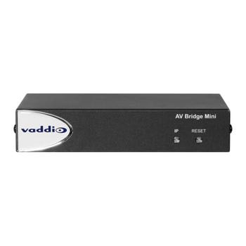 VADDIO AVBridge Mini, USB Gateway for audio/ video in/out to USB and IP stream (999-8240-001)