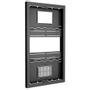 Chief LW75UBP IMPACT ON-WALL KIOSK - 75" PORTRAIT, BLACK