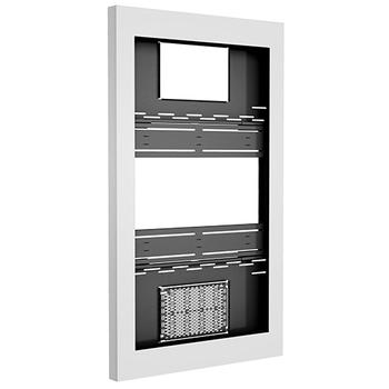 Chief CHEF LW65UWP IMPACT ON-WALL KIOSK - 65" PORTRAIT, WHITE (LW65UWP)