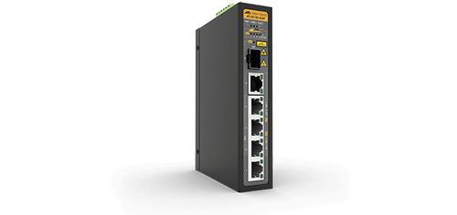 Allied Telesis UNMANAGED POE+ SWITCH 4X1000T POE+ PORTS AND 1 X 100/1000X SFP IN CPNT (AT-IS130-6GP-80)