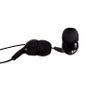 V7 3.5MM STEREO EARBUDS NOISE ISOLATING 1.2M CABLE BLACK ACCS (HA105-3EB)