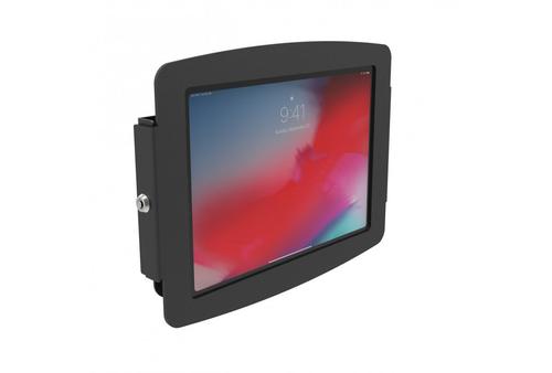 COMPULOCKS s iPad 10.2" Space Enclosure Wall Mount - Enclosure - for tablet - lockable - high-grade aluminium - black - screen size: 10.2" - mounting interface: 100 x 100 mm - wall-mountable - for Apple 10.2-inc (102IPDSB)