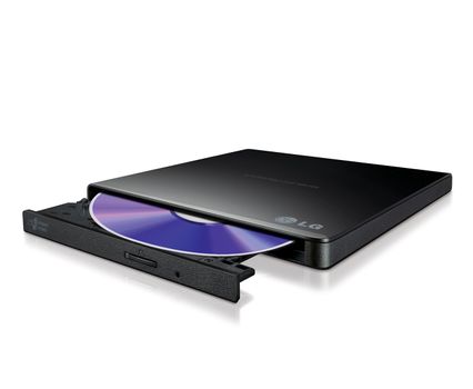 LG GP57EB40 External DVD-RW USB - Black, kartongskada (GP57EB40)