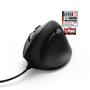 HAMA Mus EMC-500 Ergonomisk Vertikal Svart (00182698)